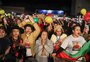 Em fotos, como foi a torcida por Matteus em Alegrete na noite da final do "BBB 24"