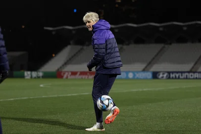 Pia Sundhage, técnica da Seleção Brasileira<!-- NICAID(15499802) -->