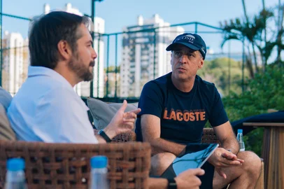 Fernando Meligeni no Potter Entrevista.<!-- NICAID(16267864) -->