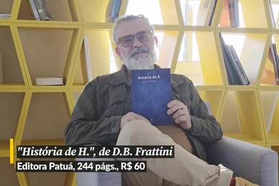 O que Estou Lendo:Fraga indica o livro História de H, de D.B. Frattini.<!-- NICAID(16101507) -->