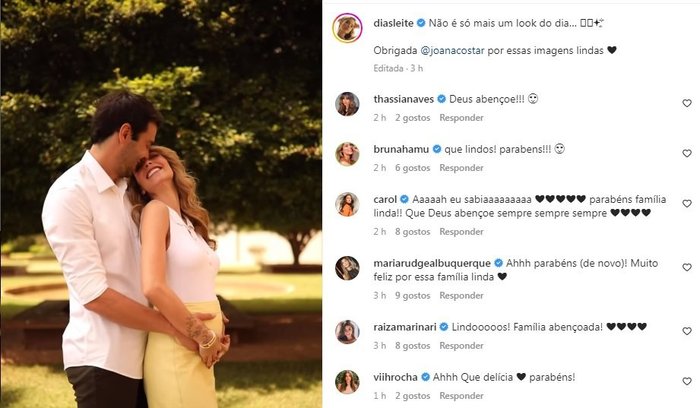 Reprodução / Instagram @diasleite