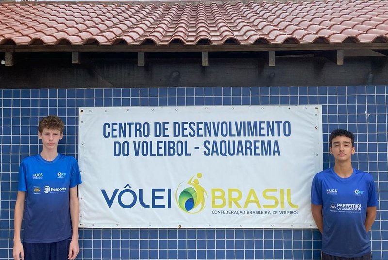 Arthur Finger Sales de Oliveira e Lorenzo José Trentin, Atletas da APV/UCS são convocados para a Seleção Brasileira de Vôlei<!-- NICAID(15759722) -->