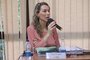 Oitiva da CPI da Saúde na Câmara de Vereadores de Caxias do Sul, que ouviu a secretária da saúde Daniele Meneguzzi (foto), em 10/11/2023.<!-- NICAID(15594482) -->