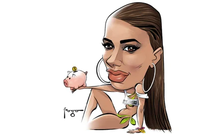 Caricatura da Anitta feita por Gilmar Fraga, para ilustrar a seção Frases da Semana, publicada na superedição de Zero Hora de 26 e 27 de junho de 2021. VERSÃO ONLINE.<!-- NICAID(14818354) -->