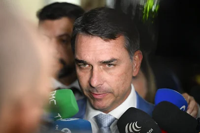 Andressa Anholete / Agência Senado / Divulgação Senador FLávio bolsonaro<!-- NICAID(16284837) -->
