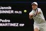Jannik Sinner despacha espanhol e está nas oitavas em Wimbledon