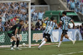 PORTO ALEGRE, RS, BRASIL, 06/04/2024 - Grêmio x Juventude, segundo jogo da final do Campeonato Gaúcho, realizado na Arena do Grêmio. Foto: Mateus Bruxel / Agência RBS<!-- NICAID(15727732) -->