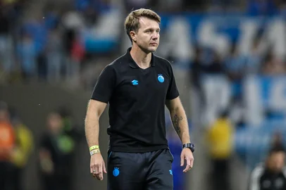 Lance de Grêmio x Atlético-MG pela final do Brasileirão sub-17<!-- NICAID(16145642) -->