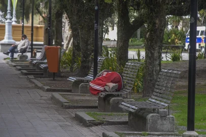 Manuela Santos / Prefeitura de Pelotas Situação de rua em Pelotas<!-- NICAID(16186902) -->