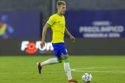 Brasil x Venezuela - 01/02 - Pré-OlímpicoFotos: Joilson Marconne / CBFNa foto: Ronald, volante do Grêmio<!-- NICAID(15672203) -->
