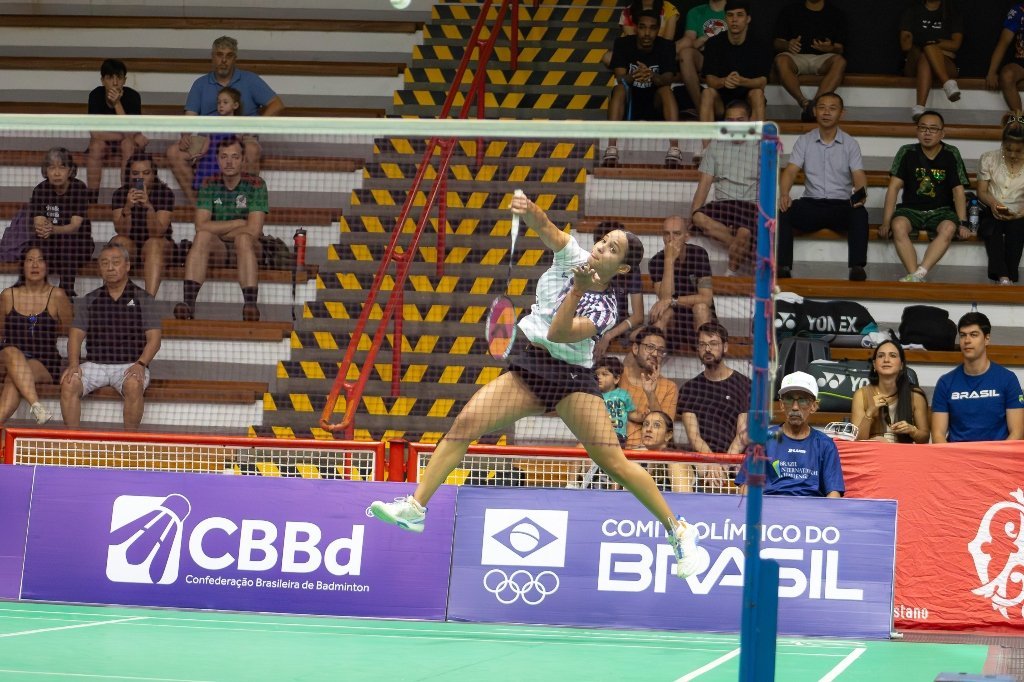Brasil &eacute; campe&atilde;o do quadro de medalhas do Internacional de Badminton