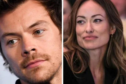 Harry Styles e Olivia Wilde estão "dando um tempo" no relacionamento, diz revista<!-- NICAID(15270117) -->