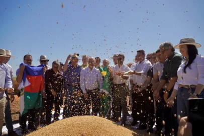 Abertura oficial da colheita de soja do RS, em Tupanciretã              <!-- NICAID(16001091) -->
