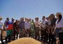 A representatividade do município que sediou a largada oficial na colheita da soja no RS