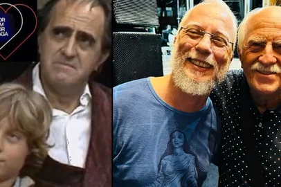 Ary Fontoura ao lado de Oberdan Junior