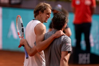 Alexander Zverev e Dominic Thiem