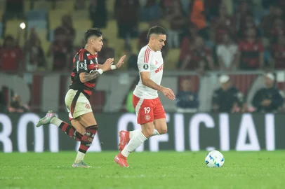 RIO DE JANEIRO, RJ, BRASIL, 13-08-2025: Jogo entre Flamengo vs Internacional, pela Copa Libertadores, no Maracanã. Foto: Max Peixoto/EspecialIndexador: MAX PEIXOTO/DIAESPORTIVO<!-- NICAID(16101232) -->