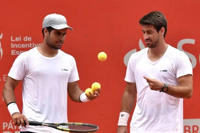 Marcelo Zormann, Orlando Luz, tênis