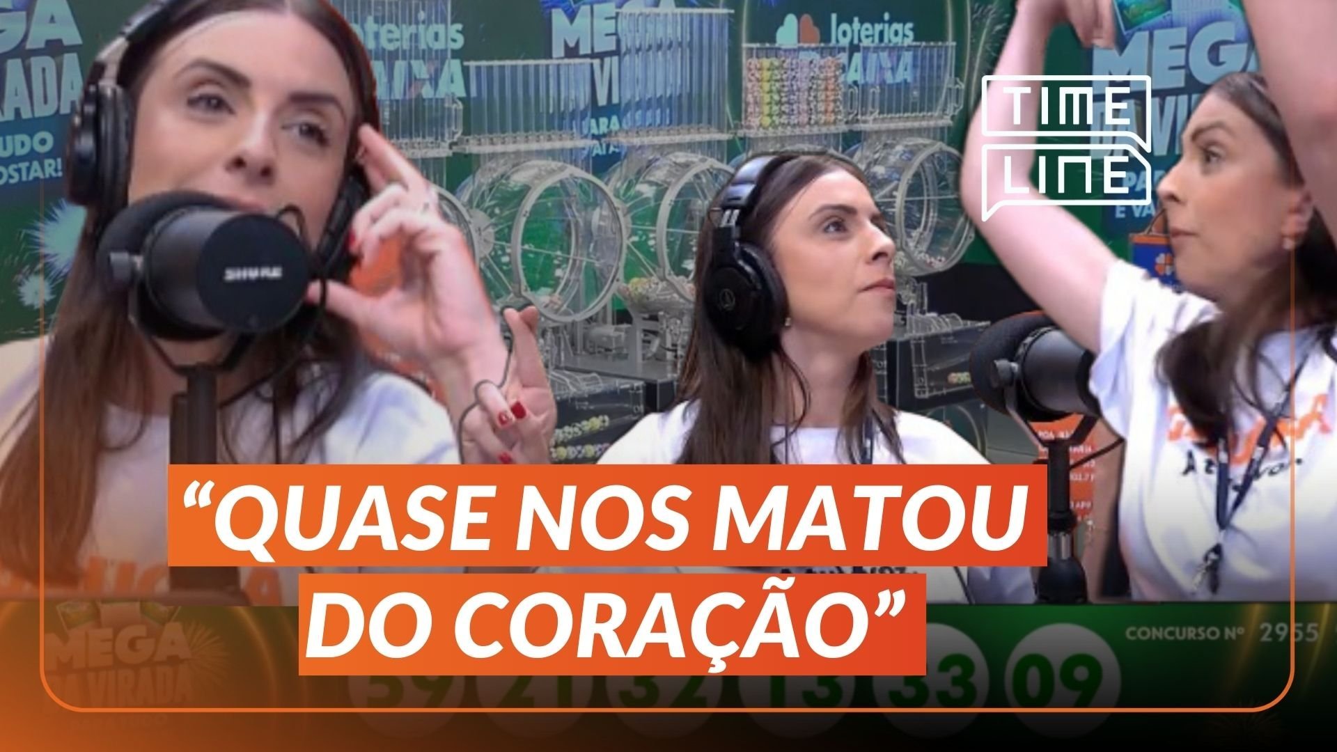 RESULTADO DA MEGA DA VIRADA: jornalista reage ao sorteio ao vivo