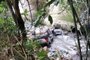 Mulheres e crianças ficam feridas após carro capotar e cair em rio, em Caxias do Sul<!-- NICAID(15646651) -->