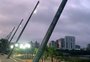Após seis dias, iluminação pública em parte do trecho 1 da Orla é religada