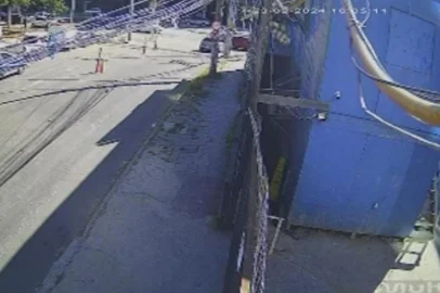 Local onde ocorreu homicídio, no bairro Três Figueiras<!-- NICAID(15688690) -->