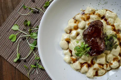 Nhoque ao molho de gorgonzola, prato que o Aligator oferecerá na edição 2021 do festival Sálvia<!-- NICAID(14945477) -->