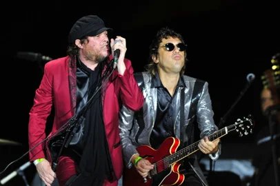 Cachorro Grande abriu para os Rolling Stones em Porto Alegre.<!-- NICAID(12050355) -->