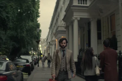 You. Penn Badgley as Joe Goldberg in episode 401 of You. Cr. Courtesy of Netflix Â© 2022<!-- NICAID(15342638) -->