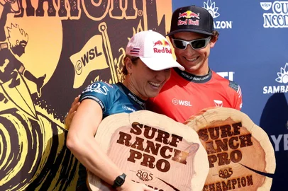 Carissa Moore, Griffin Colapinto, surfe