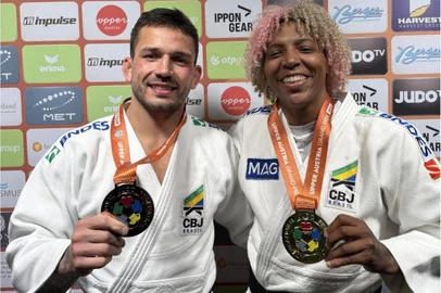 Rafaela Silva é ouro e Daniel Cargnin garante bronze no Grand Prix da Áustria de Judô