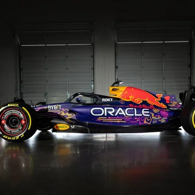 Nova pintura da Red Bull para o GP de Las Vegas.<!-- NICAID(15598292) -->