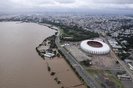 PORTO ALEGRE, RS, BRASIL - 13/05/2024 - Estádio Beira-rio e CT do Internacional. FOTO: JEFFERSON BOTEGA, AGÊNCIA RBS<!-- NICAID(15762497) -->