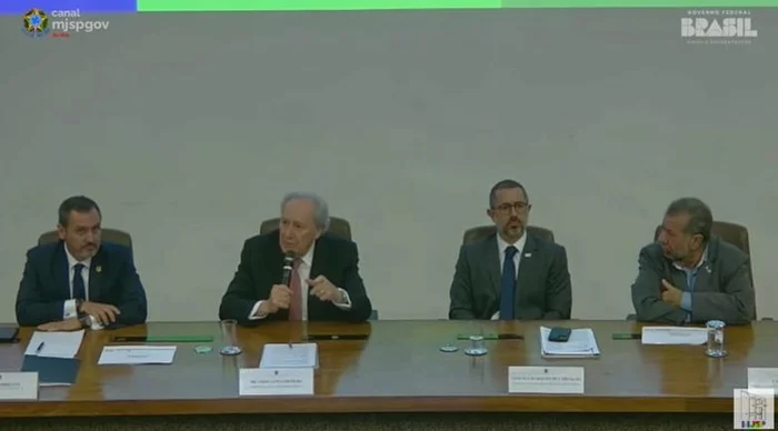 Reprodução / YouTube Ministério da Justiça Reprodução / YouTube Ministério da Justiça