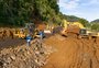 Enchente muda prazos das obras de duplicação da BR-386