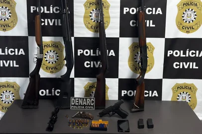 Engenheiro civil é preso suspeito de fornecer armas e munições a grupo criminoso do Litoral Norte<!-- NICAID(15912789) -->