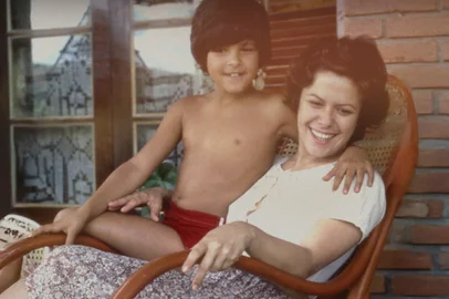 João Marcello Bôscoli e Elis Regina.Imagens de arquivo pessoal distribuídas pela NBC Universal para divulgar o documentário Elis & Eu, sobre Elis Regina e João Marcello Bôscoli.<!-- NICAID(16351595) -->