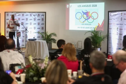 Porto Alegre, RS, BrasilSogipa encerra ciclo olímpico 2021/2024 e abre o ciclo da temporada para as olimpíadas de 2028 em Los Angeles nos EUA.<!-- NICAID(15923886) -->