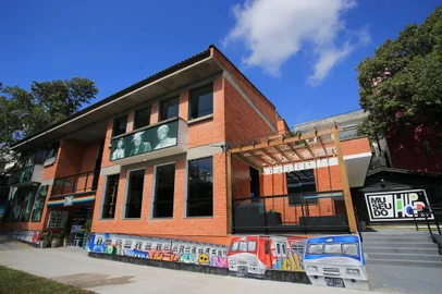 PORTO ALEGRE, RS, BRASIL, 07/02/2024-Museu da Cultura Hip Hop RS reabre nesta quarta-feira(7). Foto: Ronaldo Bernardi / Agencia RBS<!-- NICAID(15672194) -->