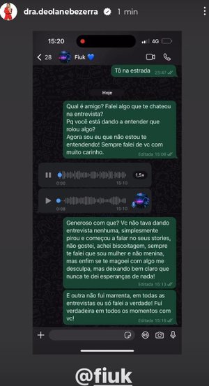 @dra.deolanebezerra / Instagram / Reproducao @dra.deolanebezerra / Instagram / Reproducao