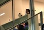 Suárez acompanha jogo entre Grêmio e Atlético-MG na Arena