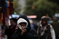 PORTO ALEGRE, RS, BRASIL, 10-05-2026: CLIMA. Domingo de dias das mães nublado e com frio. Foto: Jonathan Heckler/Agência RBS<!-- NICAID(16282106) -->