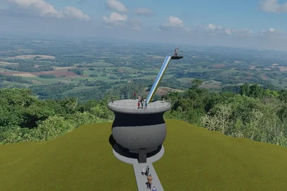 Capital Nacional do Chimarrão, Venâncio Aires vai ganhar uma cuia à altura do título que carrega. Com 20 metros de altura, o monumento que simboliza a paixão dos gaúchos terá um mirante no alto de uma "bomba gigante" e vai integrar o complexo turístico Ponto do Chimarrão, em Linha Monte Belo, no interior do município do Vale do Rio Pardo.<!-- NICAID(16075524) -->