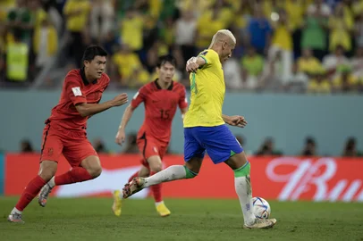 05/12/2022 - COPA DO MUNDO, Qatar 2022 - Brasil x Coreia do SulIndexador: Lucas Figueiredo/CBF<!-- NICAID(15286509) -->