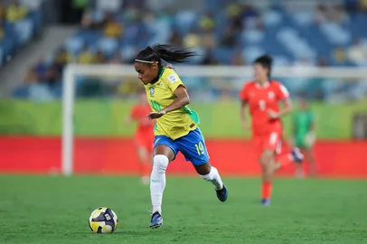 Tainá Maranhão, atacante da Seleção Brasileira que passou pelo Inter<!-- NICAID(16265348) -->