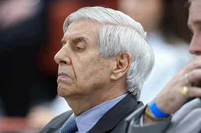 Interrogatórios dos réus da Ação Penal (AP) 2668 no STF, investigação por trama golpista no governo de Jair Bolsonaro. Na foto, Augusto Heleno.<!-- NICAID(16055846) -->