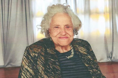 Candidata mais velha nas eleições 2024 no RS, Eva Facin, 90 anos, concorrendo a vereadora em Santiago<!-- NICAID(15854400) -->