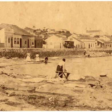 Rua da Praia do Riacho, atual Washington Luís, 1880/1890<!-- NICAID(16094174) -->