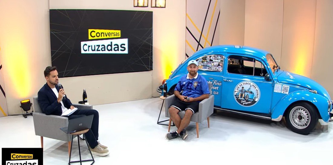 Conhe&ccedil;a a hist&oacute;ria do ga&uacute;cho que vai de fusca aos EUA acompanhar o Brasil na Copa do Mundo