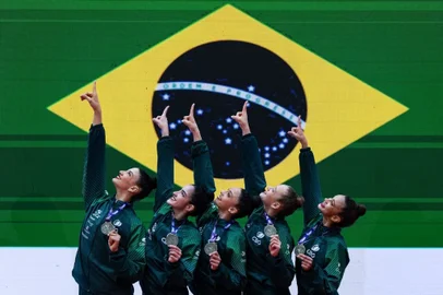 Brasil, ginástica rítmica, conjunto